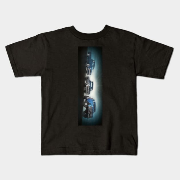 Ford F100 Kids T-Shirt by coolArtGermany